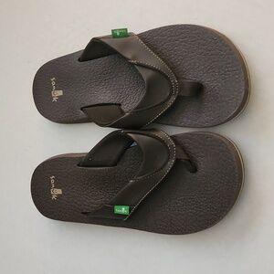 Mens Sanuk Yoga Mat Flip Flops Size 8